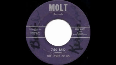 Lykes Of Us (1968) - 7:30 Said