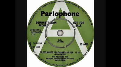 Aquarian Age (1968) - 10,000 words in a cardboard box