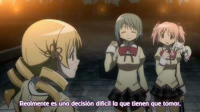 Mahou Shoujo Madoka Magica Sub español Cap 3