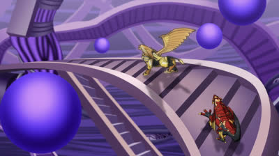 Bakugan Armored Alliance Ep 50 - El reto de Haavik - Ataque en la torre de Haavik