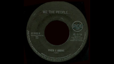 We The People (1968) - When I Arrive