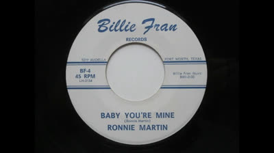 Ronnie Martin (1965) - Baby You're Mine