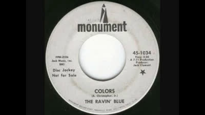 Ravin' Blue (1967) - Colors