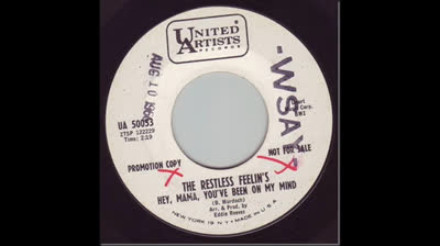 Restless Feelin's (1966) - Hey, Mama, You've Been On My Mind