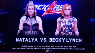Natalya vs Becky Lynch (WWE 2K19)