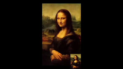 Las pinturas cobran vida. Paintings come to life