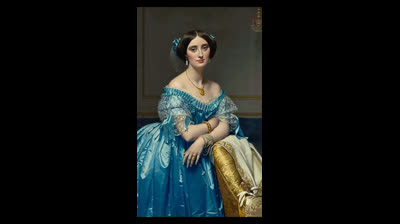 Princesse de BroglieJean Auguste Dominique Ingres (French, 1780–1867)1853.
