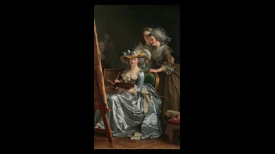 Self-Portrait with Two Pupils,Adélaïde Labille-Guiard (French, 1749–1803)1785.