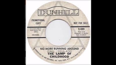 No More Running Around (1967) - Lamp Of Childhood