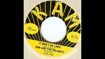 Don & The Holidays (1965/66) - It Won't Be Long